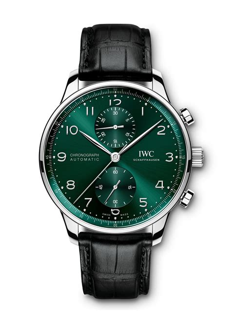 iwc portugieser green|iwc portugieser collection.